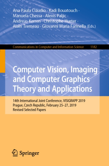 E-book Computer Vision, Imaging and Computer Graphics Theory and Applications Ana Paula Claudio