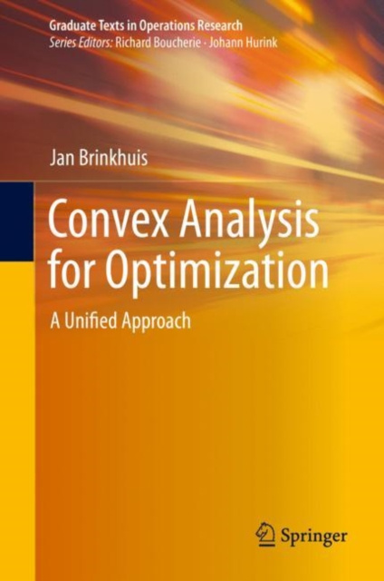 E-knjiga Convex Analysis for Optimization Jan Brinkhuis