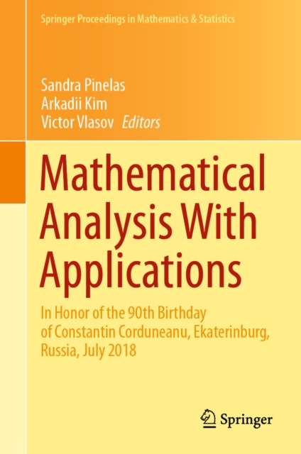 E-book Mathematical Analysis With Applications Sandra Pinelas