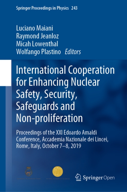 E-kniha International Cooperation for Enhancing Nuclear Safety, Security, Safeguards and Non-proliferation Luciano Maiani