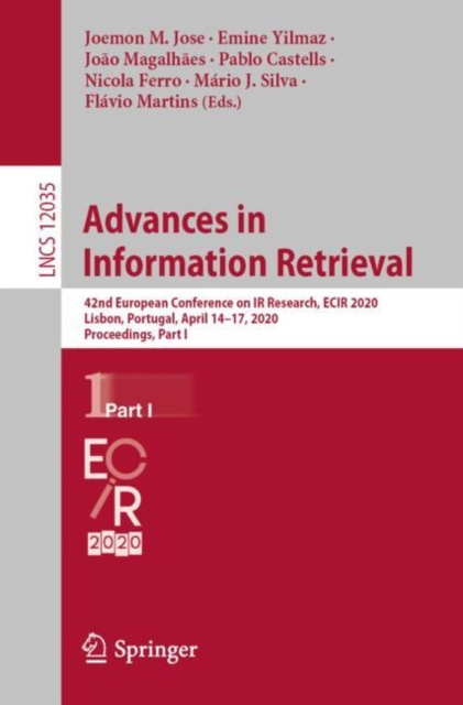E-knjiga Advances in Information Retrieval Joemon M. Jose