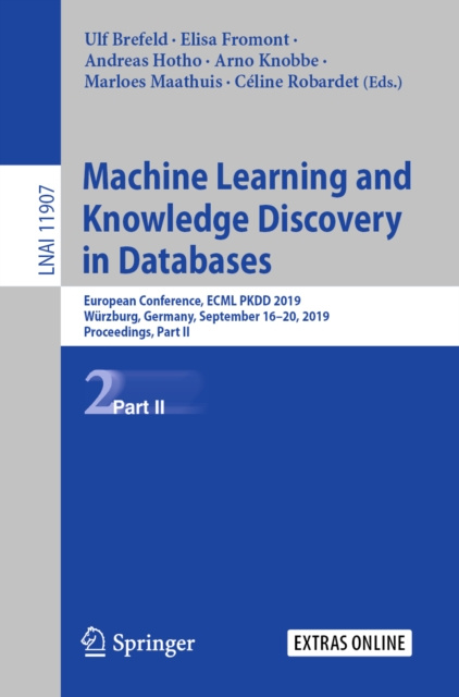 E-book Machine Learning and Knowledge Discovery in Databases Ulf Brefeld