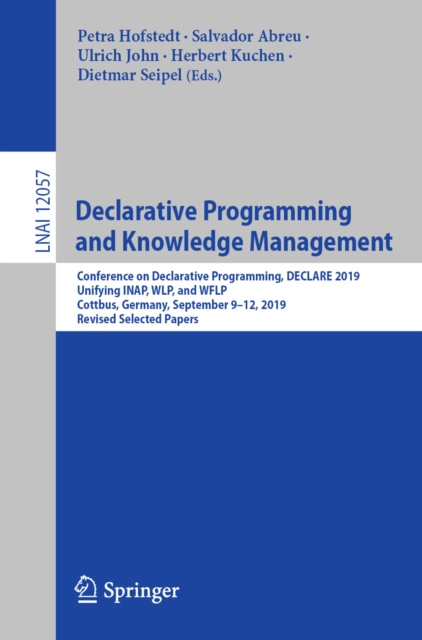 E-knjiga Declarative Programming and Knowledge Management Petra Hofstedt
