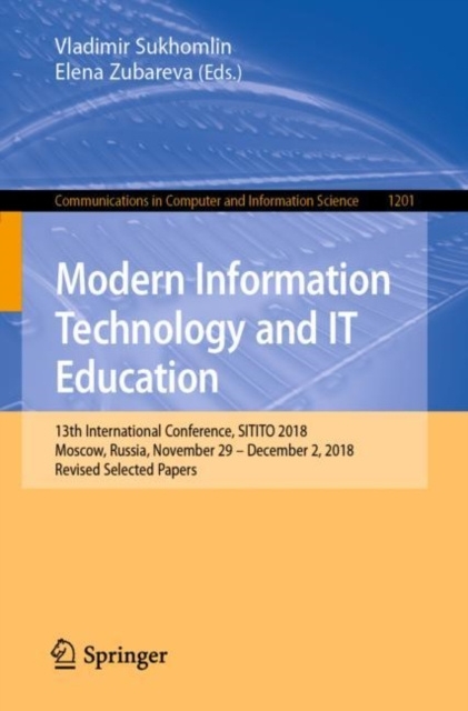 E-book Modern Information Technology and IT Education Vladimir Sukhomlin
