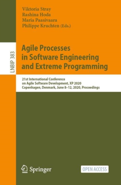 E-book Agile Processes in Software Engineering and Extreme Programming Viktoria Stray