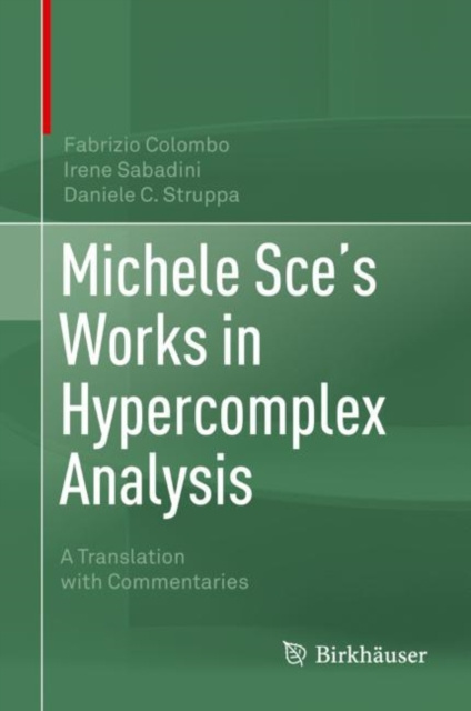 E-book Michele Sce's Works in Hypercomplex Analysis Fabrizio Colombo