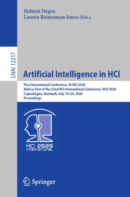 E-book Artificial Intelligence in HCI Helmut Degen