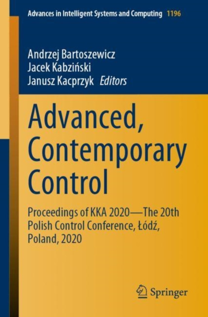 E-knjiga Advanced, Contemporary Control Andrzej Bartoszewicz