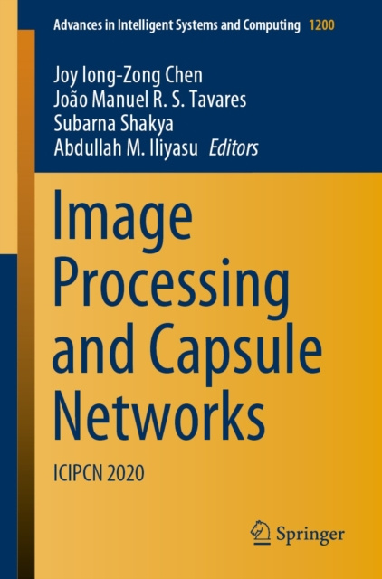 E-book Image Processing and Capsule Networks Joy Iong-Zong Chen