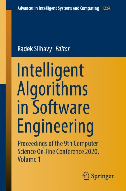 E-knjiga Intelligent Algorithms in Software Engineering Radek Silhavy