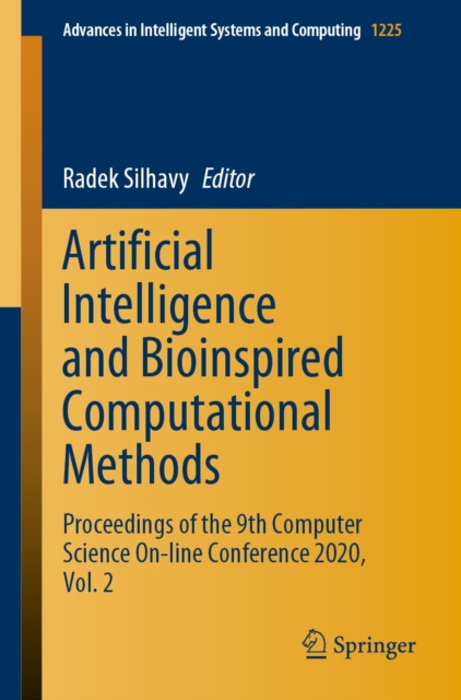 E-knjiga Artificial Intelligence and Bioinspired Computational Methods Radek Silhavy