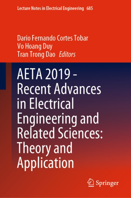 E-kniha AETA 2019 - Recent Advances in Electrical Engineering and Related Sciences: Theory and Application Dario Fernando Cortes Tobar