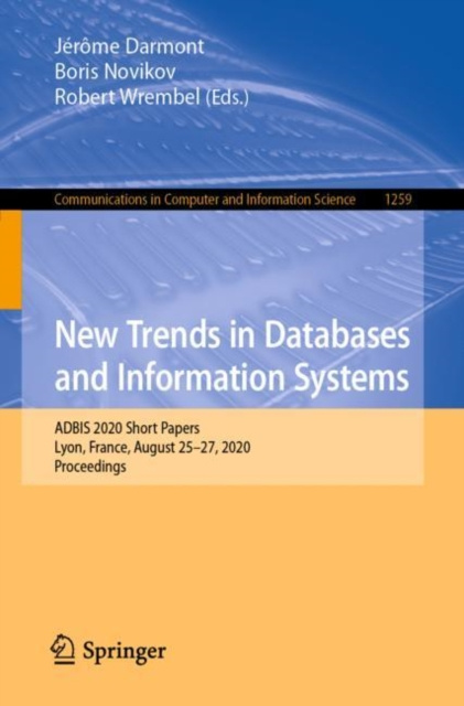 E-book New Trends in Databases and Information Systems Jerome Darmont