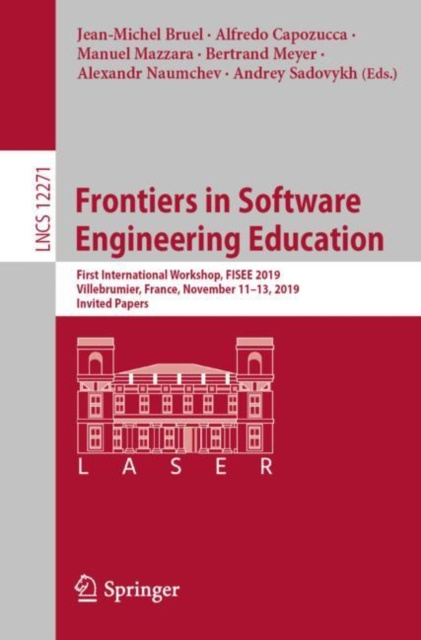 E-knjiga Frontiers in Software Engineering Education Jean-Michel Bruel