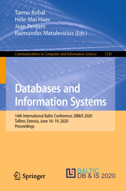 E-book Databases and Information Systems Tarmo Robal