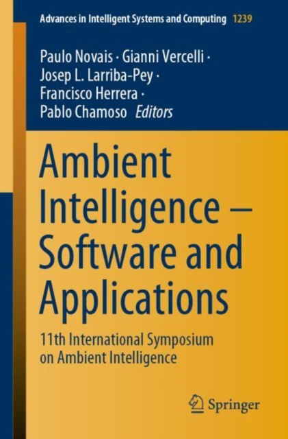 E-knjiga Ambient Intelligence - Software and Applications Paulo Novais