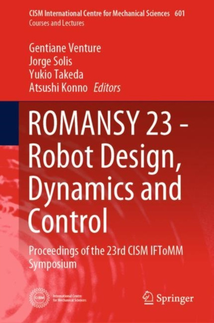 E-kniha ROMANSY 23 - Robot Design, Dynamics and Control Gentiane Venture