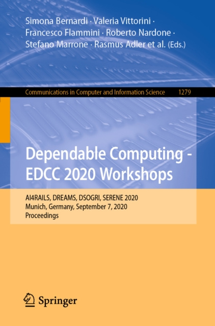 E-book Dependable Computing - EDCC 2020 Workshops Simona Bernardi