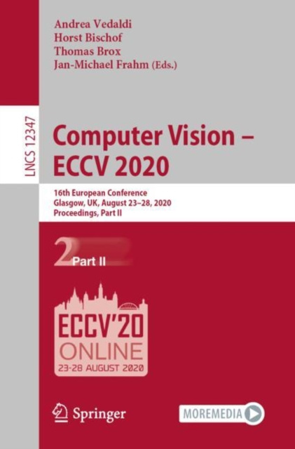E-book Computer Vision - ECCV 2020 Andrea Vedaldi