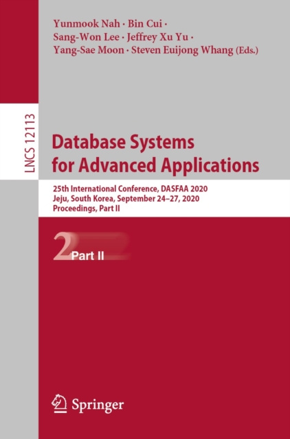 E-book Database Systems for Advanced Applications Yunmook Nah