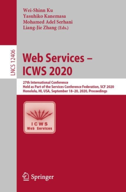 E-book Web Services - ICWS 2020 Wei-Shinn Ku