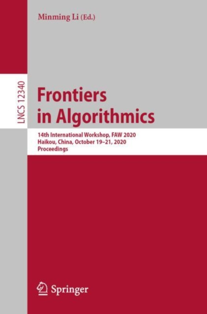 E-book Frontiers in Algorithmics Minming Li