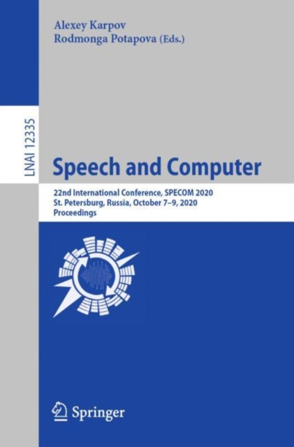 E-knjiga Speech and Computer Alexey Karpov