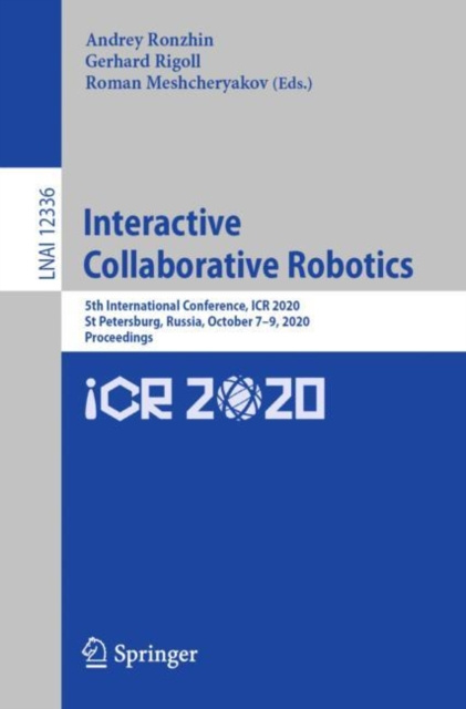 E-knjiga Interactive Collaborative Robotics Andrey Ronzhin