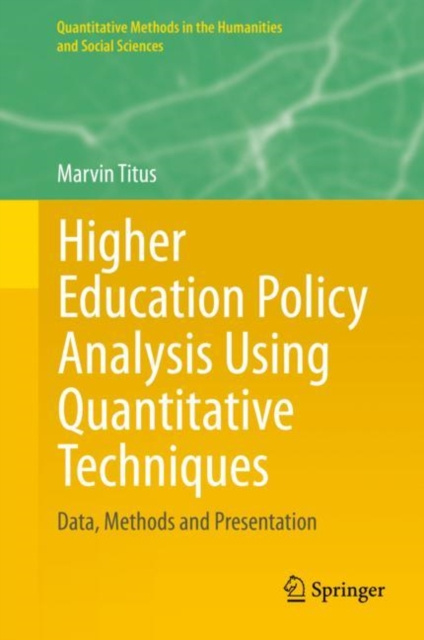 E-knjiga Higher Education Policy Analysis Using Quantitative Techniques Marvin Titus