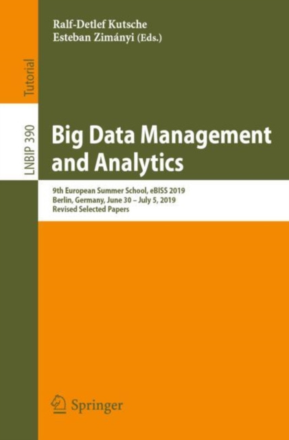 E-book Big Data Management and Analytics Ralf-Detlef Kutsche