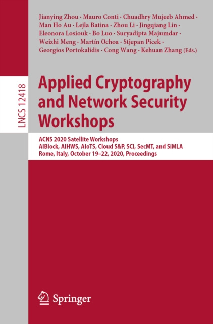 E-book Applied Cryptography and Network Security Workshops Jianying Zhou