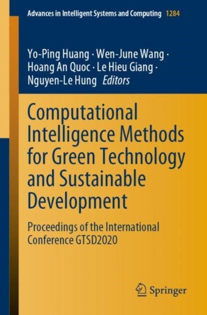 E-knjiga Computational Intelligence Methods for Green Technology and Sustainable Development Yo-Ping Huang