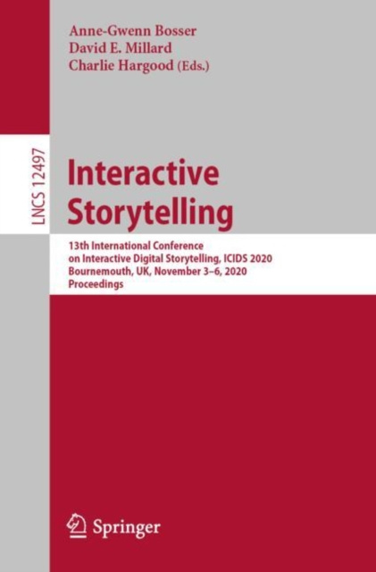 E-knjiga Interactive Storytelling Anne-Gwenn Bosser