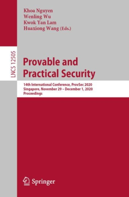 E-knjiga Provable and Practical Security Khoa Nguyen