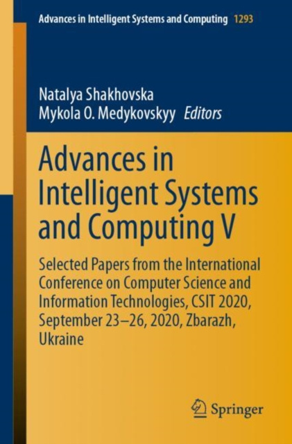 E-knjiga Advances in Intelligent Systems and Computing V Natalya Shakhovska