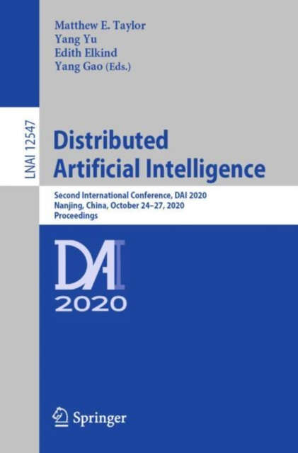 E-knjiga Distributed Artificial Intelligence Matthew E. Taylor