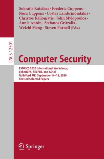 E-book Computer Security Sokratis Katsikas