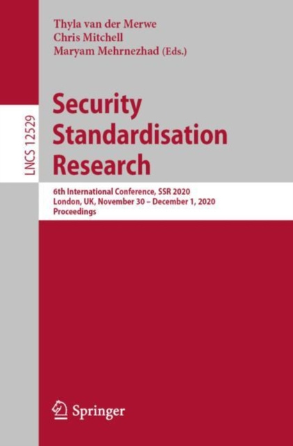 E-knjiga Security Standardisation Research Thyla van der Merwe