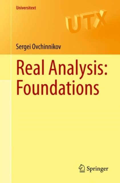 E-kniha Real Analysis: Foundations Sergei Ovchinnikov