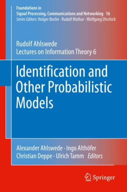 E-book Identification and Other Probabilistic Models Alexander Ahlswede