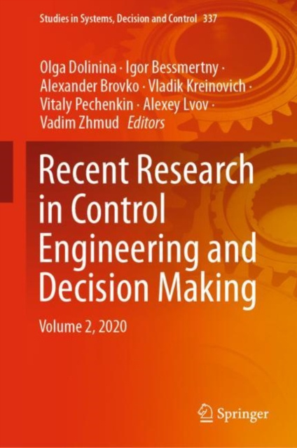 E-book Recent Research in Control Engineering and Decision Making Olga Dolinina