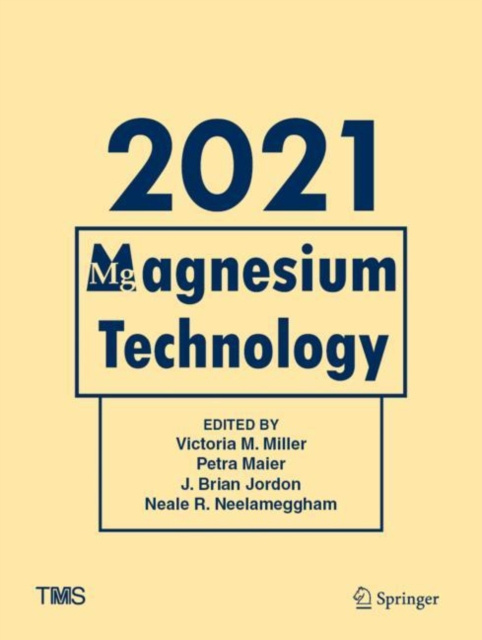 E-knjiga Magnesium Technology 2021 Victoria M. Miller