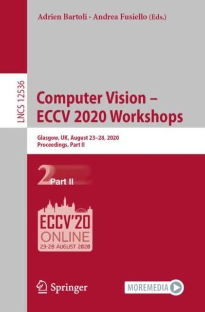 E-book Computer Vision - ECCV 2020 Workshops Adrien Bartoli