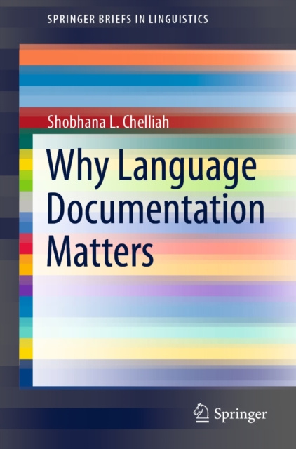 E-knjiga Why Language Documentation Matters Shobhana L. Chelliah