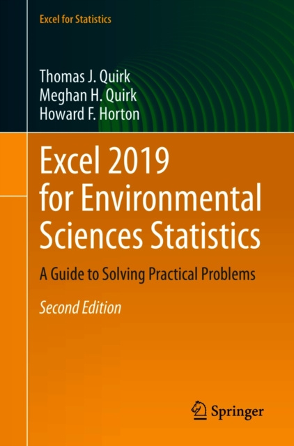E-book Excel 2019 for Environmental Sciences Statistics Thomas J. Quirk