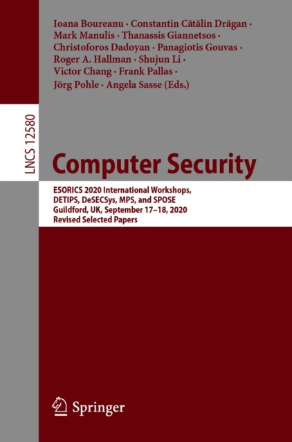 E-knjiga Computer Security Ioana Boureanu