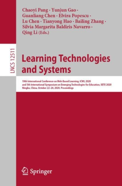 E-book Learning Technologies and Systems Chaoyi Pang
