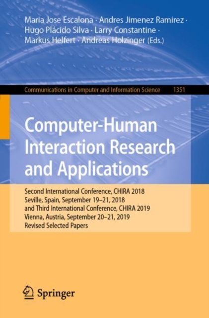 E-book Computer-Human Interaction Research and Applications Maria Jose Escalona