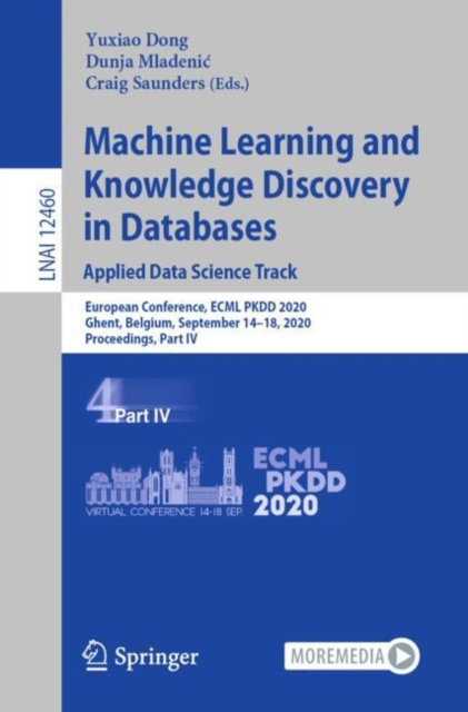 E-book Machine Learning and Knowledge Discovery in Databases: Applied Data Science Track Yuxiao Dong