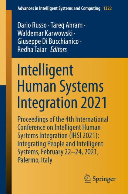 E-knjiga Intelligent Human Systems Integration 2021 Dario Russo